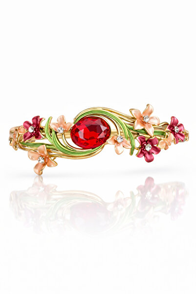 ZEYOLER FineJewelry Ruby Garden Kelepçe