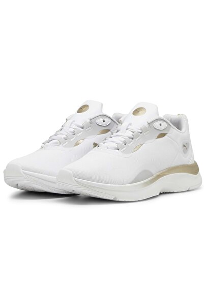Puma SOFTRIDE Orla Metallic Dream-PUMA Alb-PUMA Aur-Mat Puma Aur