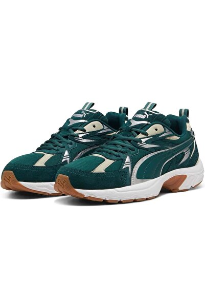 Puma Παπούτσια για τρέξιμο Milenio Tech Suede 393489 Unisex ΠΡΑΣΙΝΟ