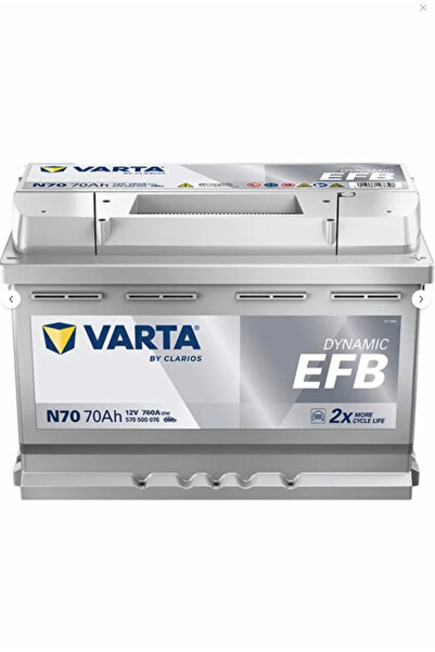Varta 12V 70AH EFB AKÜ 2025 tarihli