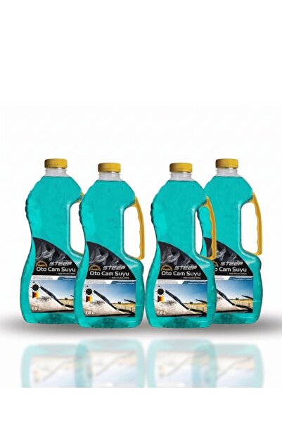 STEEP Oto Yazlık Cam Suyu 1.8 Lt 4 Adet
