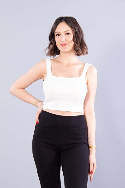 Mckanzie 25599 kompak ribbed thick strap blouse