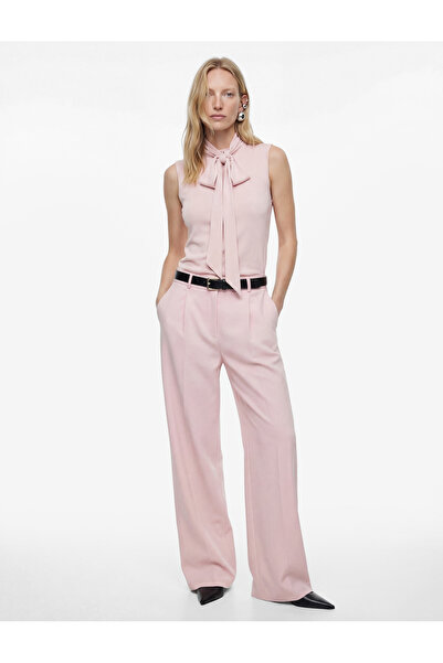 Koton Μπλούζα με γιακά σάλι και χωρίς μανίκια