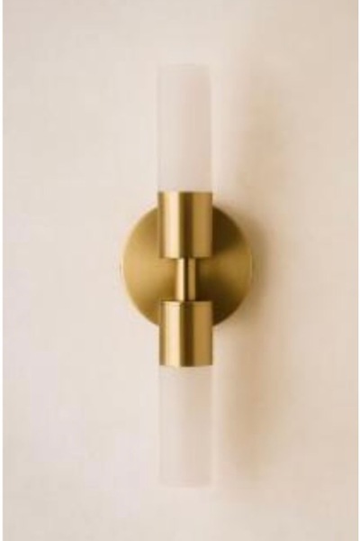 Cristalin Aydınlatma Gold Eskitme Led Aplik