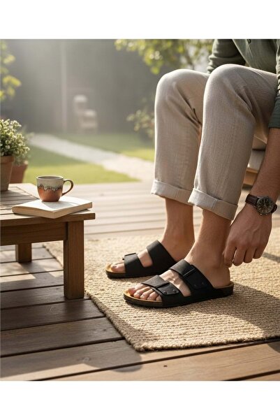 Konfores 2245-Look Life Unisex Παντόφλες με διπλή πόρπη, εξαιρετικά ελαφριές,...