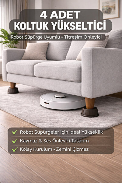 EUROLUXE 4 τεμάχια Λευκά Είδη Πόδια Πλυντήριο Πιάτων Ψυγείο Riser Ακύρωση θορ...