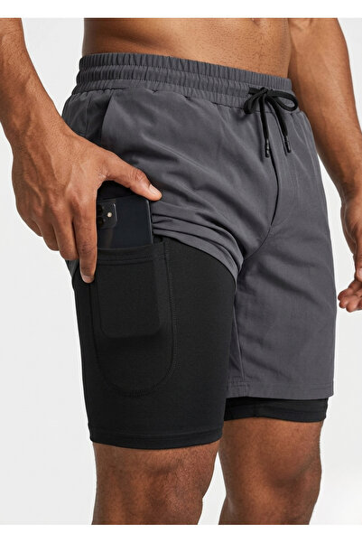 GENIUS STORE Ανδρικά αθλητικά σορτς για τρέξιμο Quick Dry Micropoly Training ...