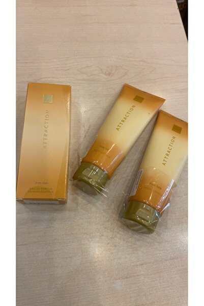 AVON Atraction 50 Ml Parfüm Ve 2 Adet Vücut Losyonu