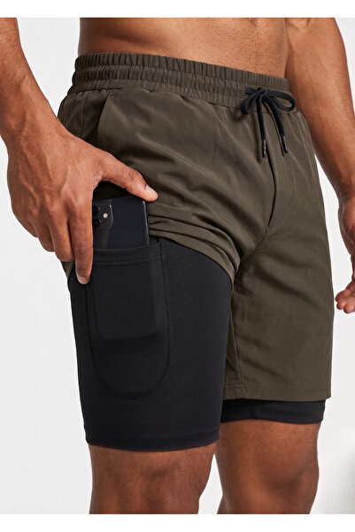 GENIUS STORE Ανδρικά αθλητικά σορτς - Quick Dry, Micropoly Training, Fitness ...