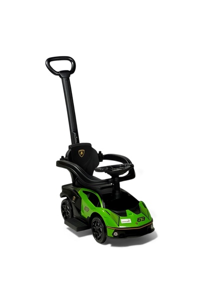 ALBADER Lamborghini Style Kids Ride On Push Car with Parental Control Handle,...