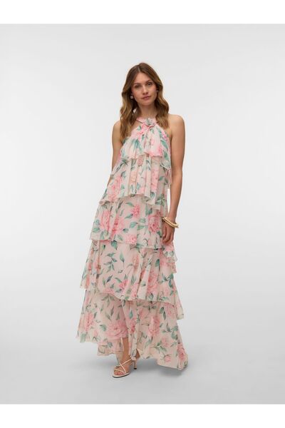Vero Moda Party-Kleid VMFELICIA Langes Kleid