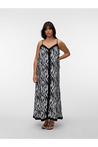 Veromoda Curve Kleid VMCDENISE Langes Kleid