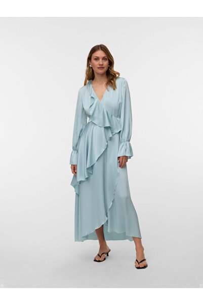 Vero Moda Kleid VMLILIBET Langes Kleid