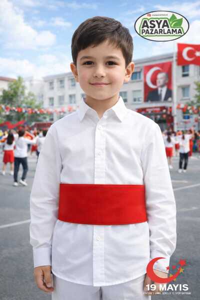 ASYA PAZARLAMA Παιδική ζώνη μέσης για αγόρια και κορίτσια, ζώνη μέσης για σχο...