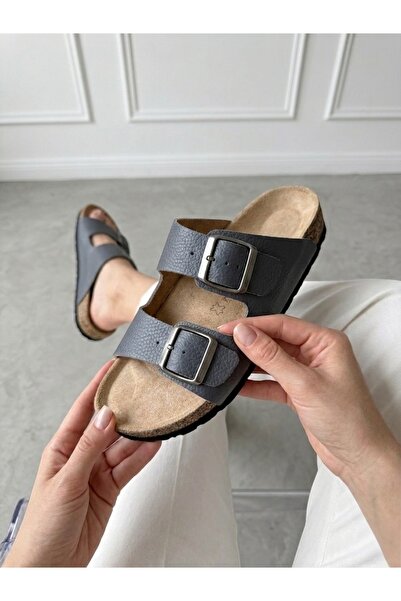 Mycorni Unisex Genuine Leather Orthopedic Cork Sole Anatomical Pair Buckled S...
