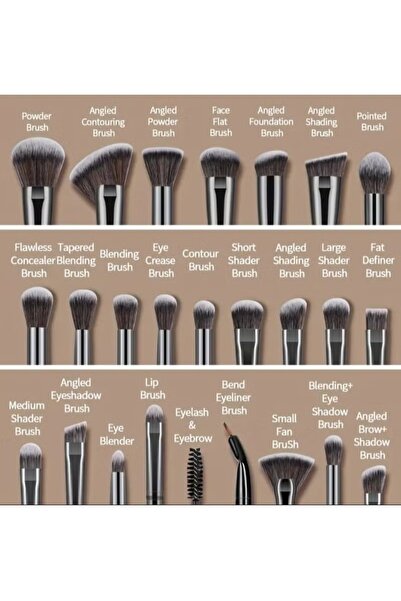 MAANGE 37 Pcs Makeup Tool Set with a Box