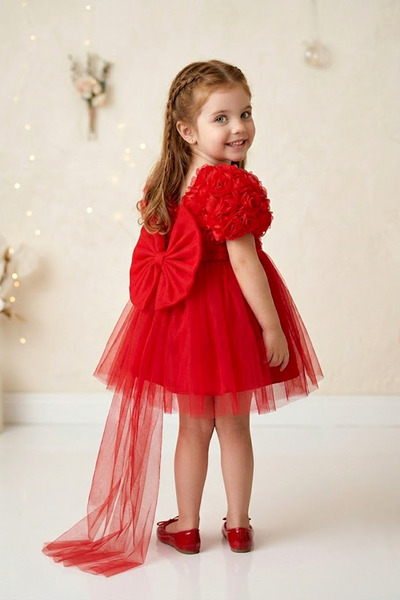 Baby Animals Baby Girl Girl Παιδικό πάρτι γενεθλίων Νυφικό φόρεμα με μπαλόνι ...