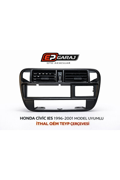 EP GARAJ OTOMOTİV إطار لوحة التحكم متوافق مع موديلات هوندا سيفيك 1996-2001، م...