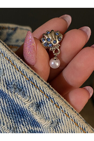 h&b design jewel İnci Detaylı İstiridye Charm