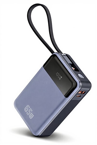 Denx 20000mAh Portable Power Bank, 65W Fast Charging Solution for All Devices
