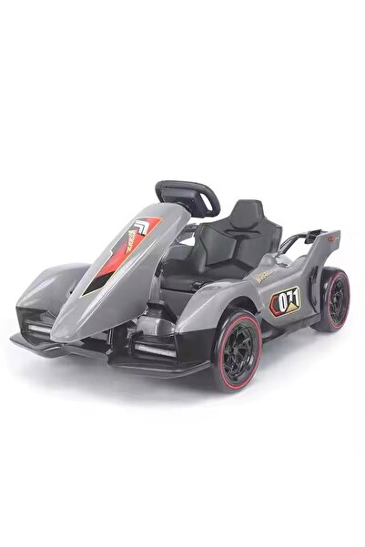 divendi-ro Mașină electrică de drift, cu telecomandă, 8 km/h, lumini, gri