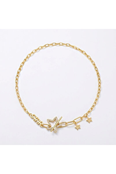 h&b design jewel Çelik Yıldız Detay Tasarım Kolye