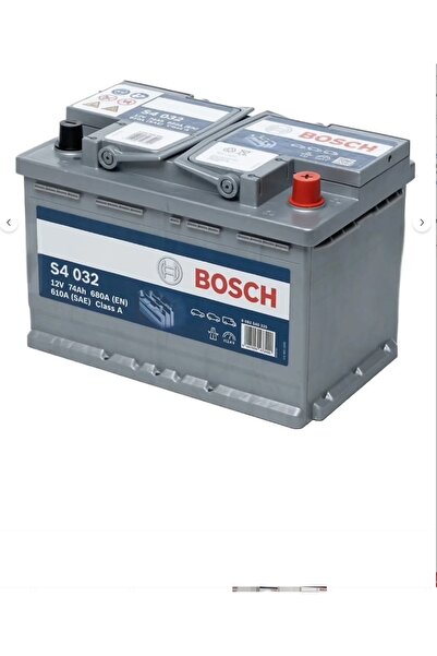 Bosch Akü 12 V 74 Ah S4 032 Silver Serisi 680 A 2025 tarihli