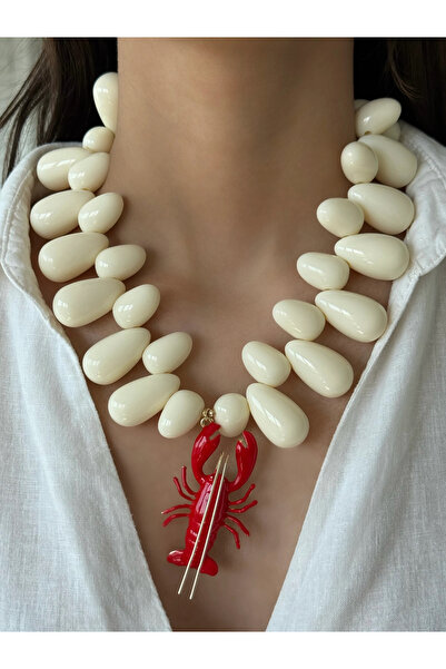 h&b design jewel Crab Detail Design Necklace