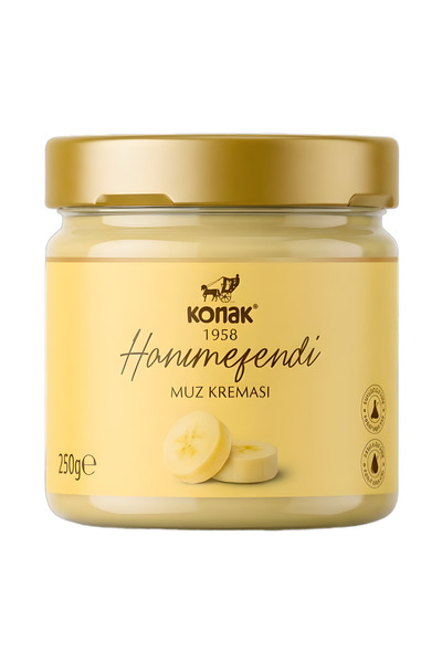 KONAK Hanımefendi Muz Kreması 250 GR