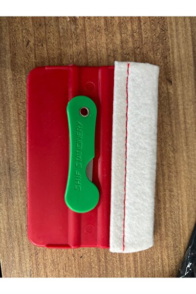 OSSOFOL Maket bıçağı Folyo Uygulama Aparatı Keçeli Ragle uygulama seti