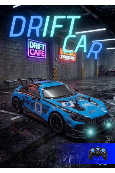 Boratila Toys 2.4GHz 1:16 Ölçek Mercedes Bmw Dodge Challenger benzeri Işıklı,...