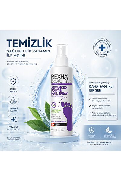 Genel Markalar Ayak Mantar, Tırnak Mantar, Koku, Kaşıntı Ve Bakım Spreyi 100 ml