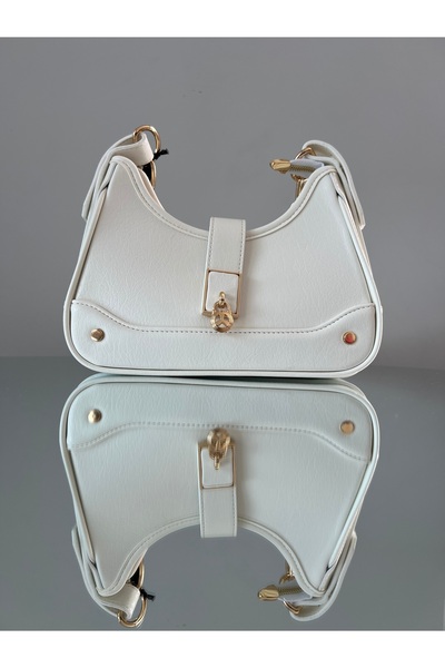 MODİVA MİX Imported Women's Stylish Hand and Shoulder Bag with Gold Detailed ...