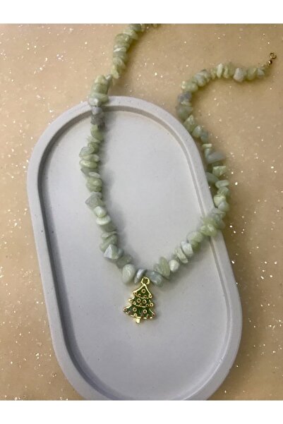 Doğaltaş Masalları Lemon Quartz Necklace