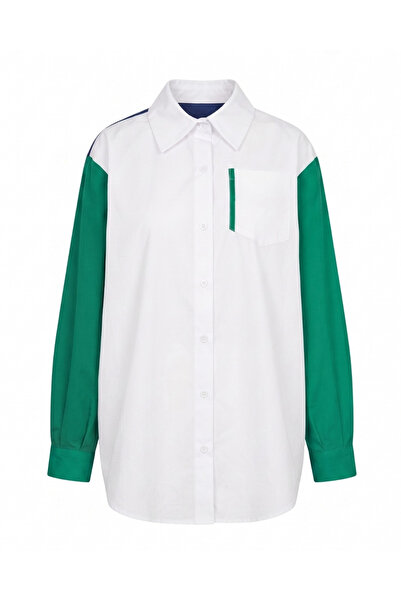 HANIQA Μακρυμάνικο πουκάμισο μεγάλου μεγέθους