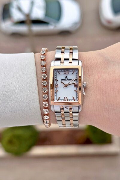 Daniel Klein Bakır Silver Renk 24 Ay Garantili 22 mm Kadın Kol Saati