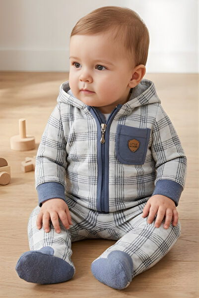 Baby Fou Jumpsuit with Booties