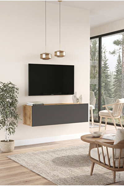 L'occi Concept Delphin 100 cm TV Ünitesi - Modern TV Sehpası - Duvara Monte -...