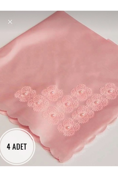 AYHANHOME Πούδρα ορειχάλκου με κεντημένο σχέδιο με πέρλες