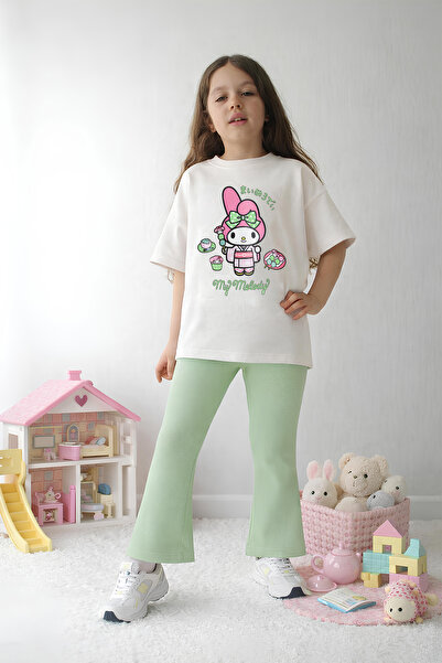Belya Kids Wear Κοριτσίστικο Σετ Ολόσωμο Τοπ και Κολάν Υπερμεγέθης Melo Design36