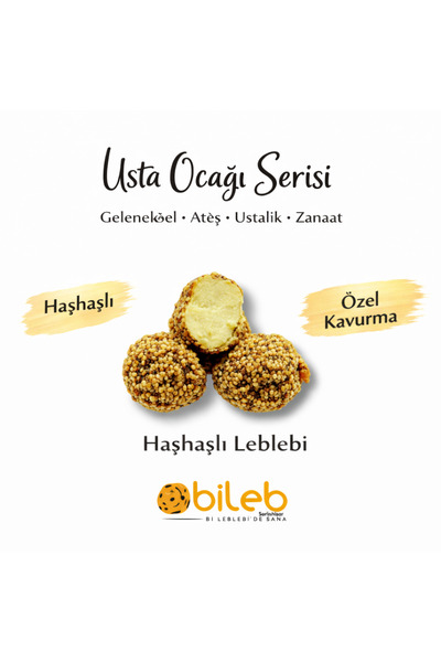 bileb serinhisar bi leblebi'de bana Haşhaşlı Leblebi Kıtır Atıştırmalık 400 gr