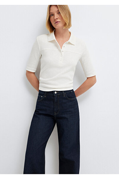 Mavi Ecru Polo T-Shirt Regular Fit / Normal Cut 1613933-70057