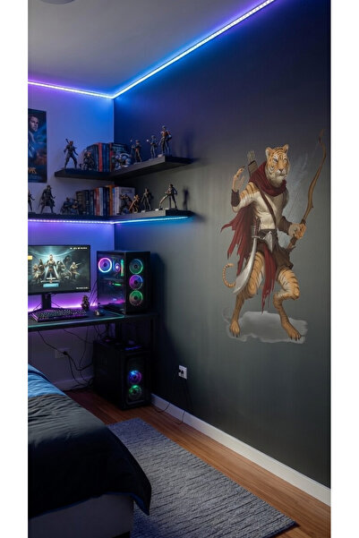 KT Decor Ratnički tigar - Duar naljepnica