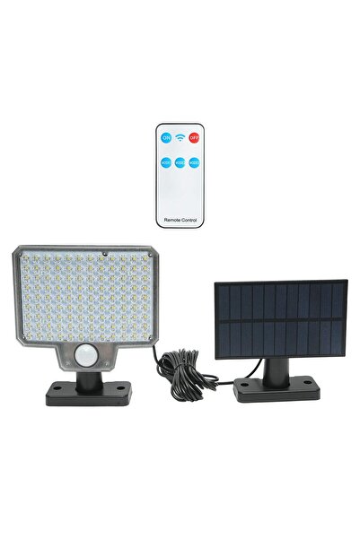 Breckner Germany Lampa solara de perete, LED 8 W, panou extern, 2000 mAh, 3 m...