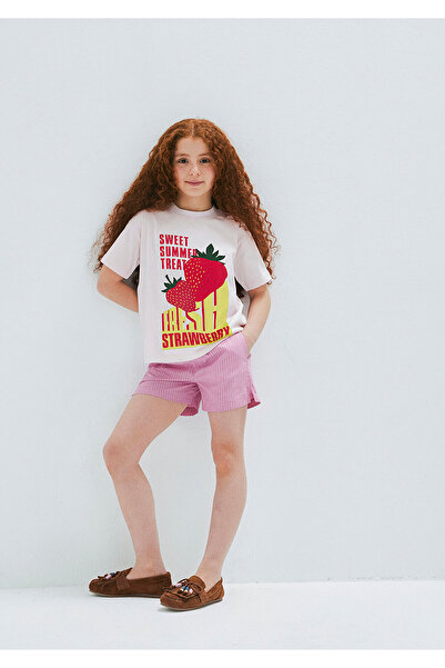 Mavi Gestreifte Shorts 7410011-87020