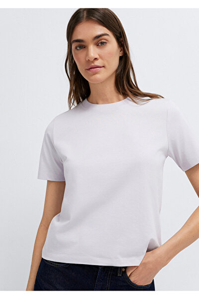 Mavi Purple Basic T-Shirt Semi Slim Fit 1613895-70521