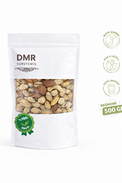 DMR KURUYEMİŞ 500 gr. Lüx Karışık Kuruyemiş Kokteyl