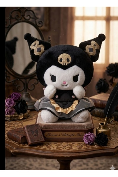 Sekk O Kawaii Sanrio Kuromi Peluş Oyuncak 30 cm ÜRÜN GÖRSELLERDEKİ MODELLERDEN 1 ADET GÖNDERİLMEKTEDİR.