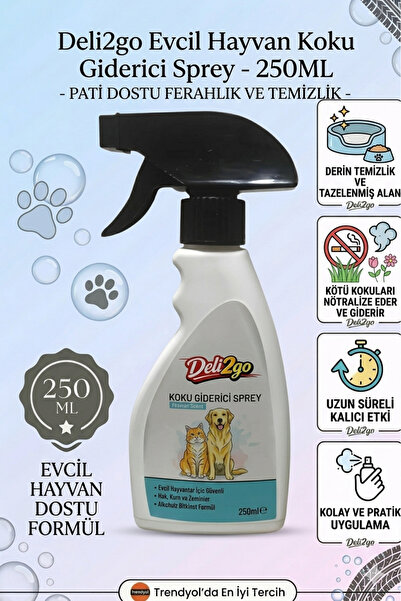 deli2go Koku Giderici Sprey (Evcil Hayvan Dostu) 250ML