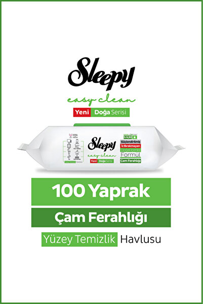 Sleepy Pine Yüzey Temizlik Havlusu Mendili Çam Ferahlığı 100 Yaprak